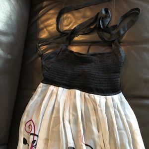 Bebe maxi silk dress